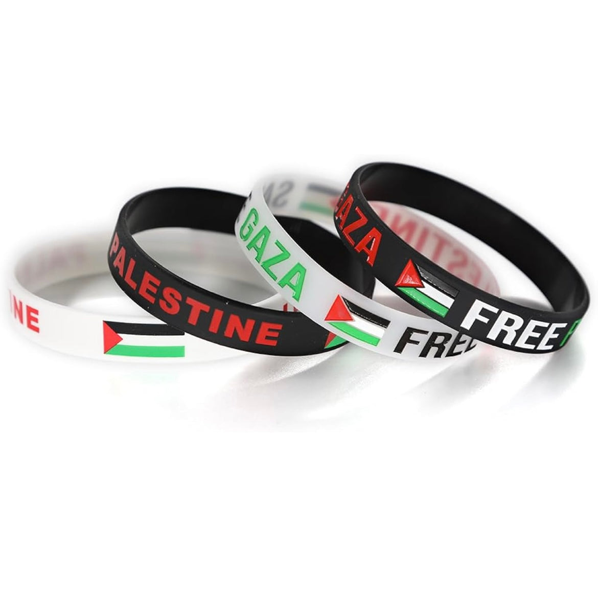 Double Resistance Wristband Set – Black & White