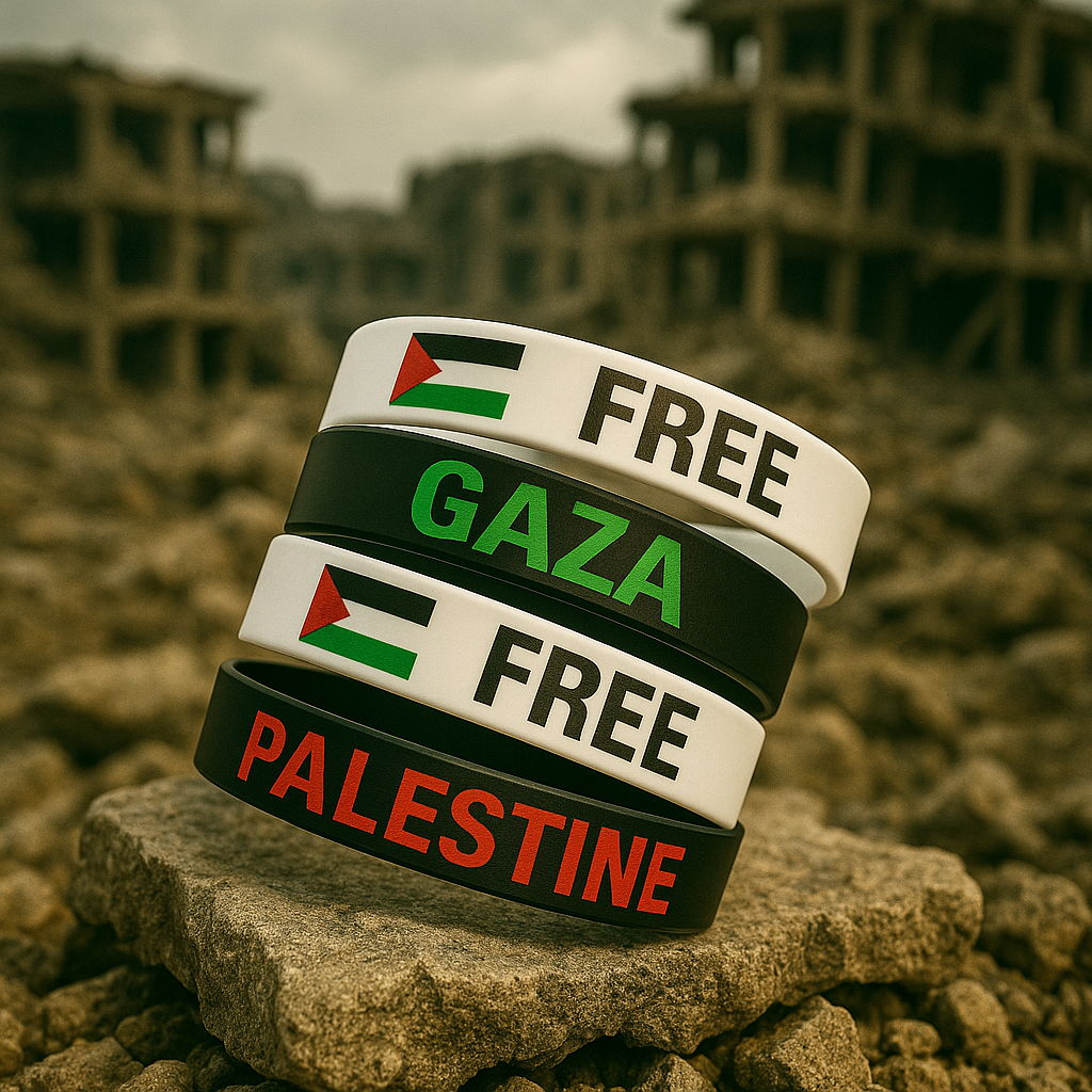 Double Resistance Wristband Set – Black & White